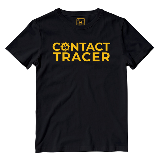 Cotton Shirt: Contact Tracer Yellow