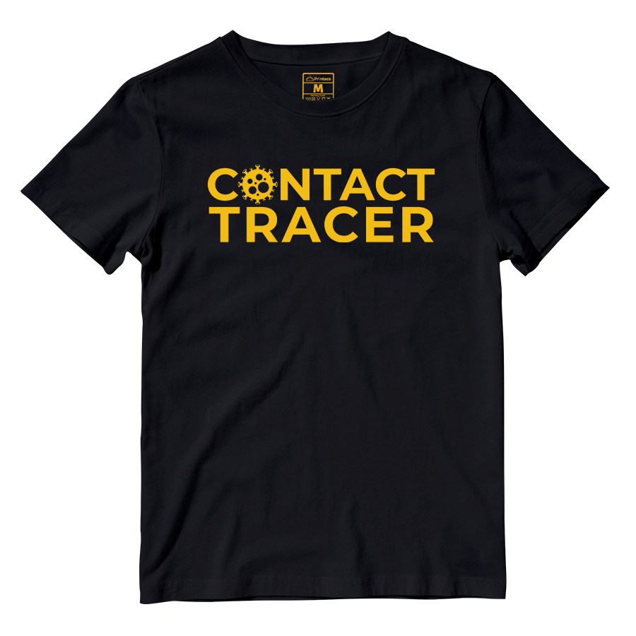 Cotton Shirt: Contact Tracer Yellow