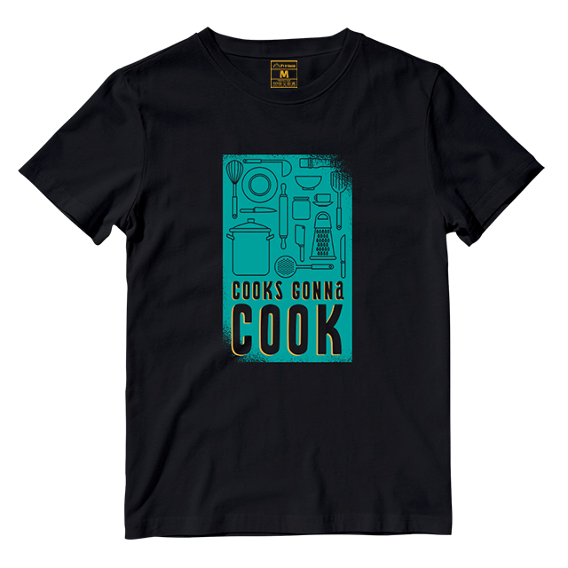 Cotton Shirt: Cooks Gonna Cook