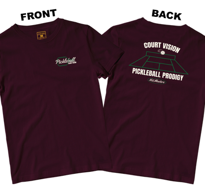 Drifit Shirt: Court-Vision (Front and Back)