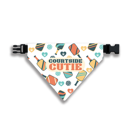 Pet Bandana: Courtside Cutie