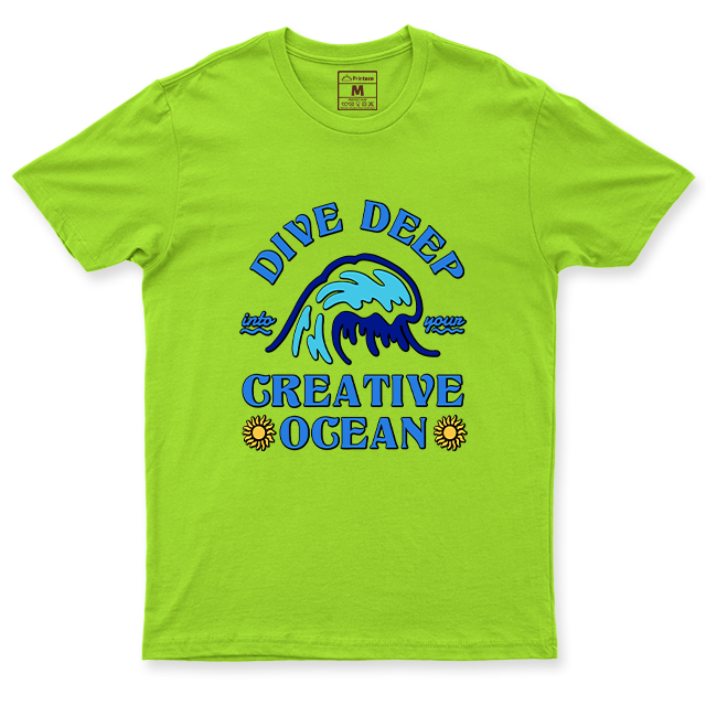 Drifit Shirt: Creative Ocean
