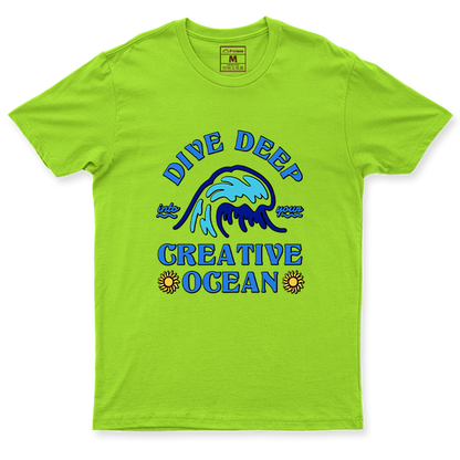Drifit Shirt: Creative Ocean