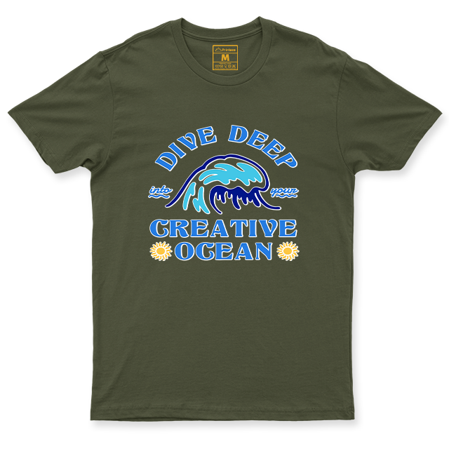 Drifit Shirt: Creative Ocean