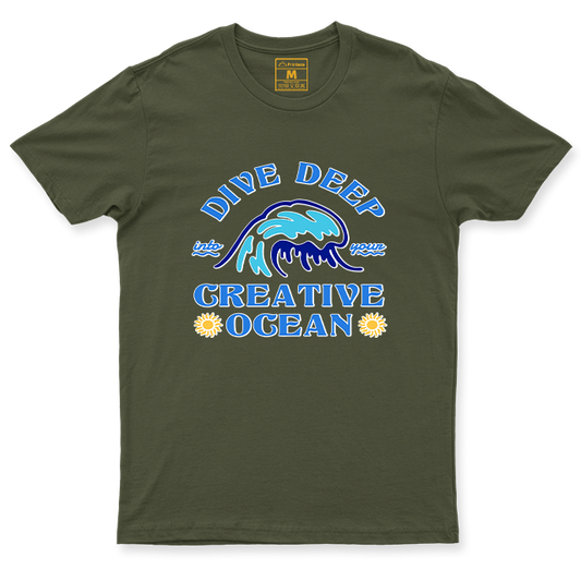 Drifit Shirt: Creative Ocean