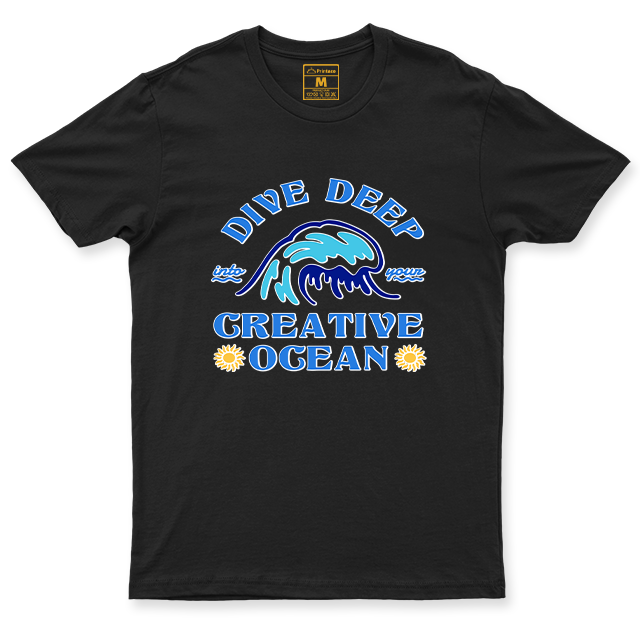 Drifit Shirt: Creative Ocean