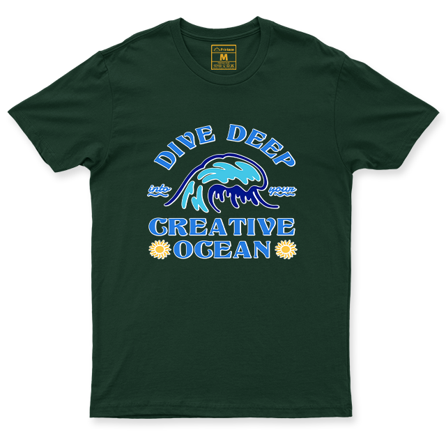 Drifit Shirt: Creative Ocean