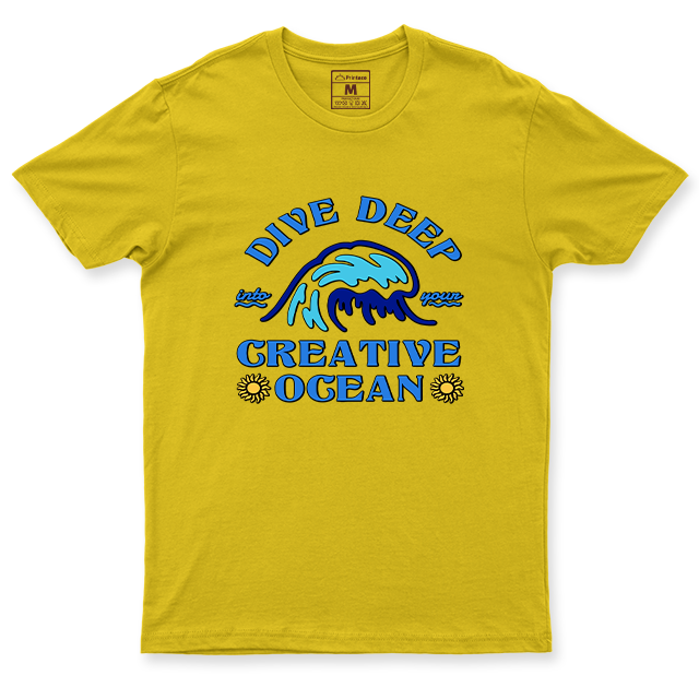 Drifit Shirt: Creative Ocean