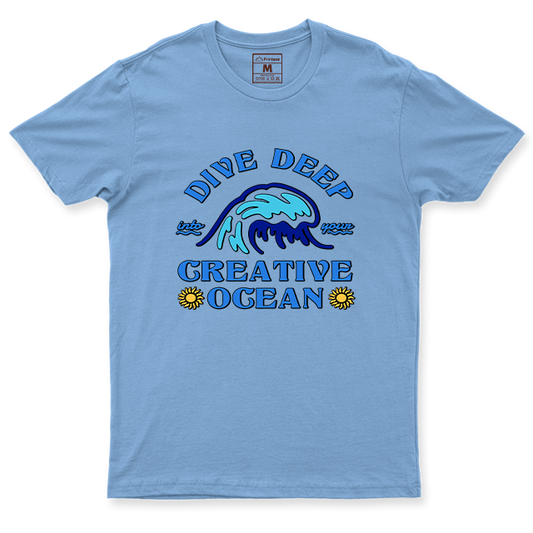 Drifit Shirt: Creative Ocean