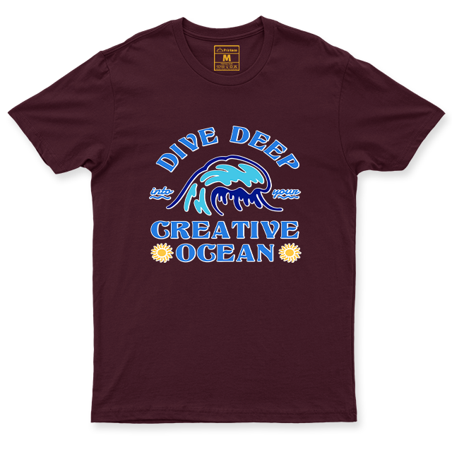 Drifit Shirt: Creative Ocean
