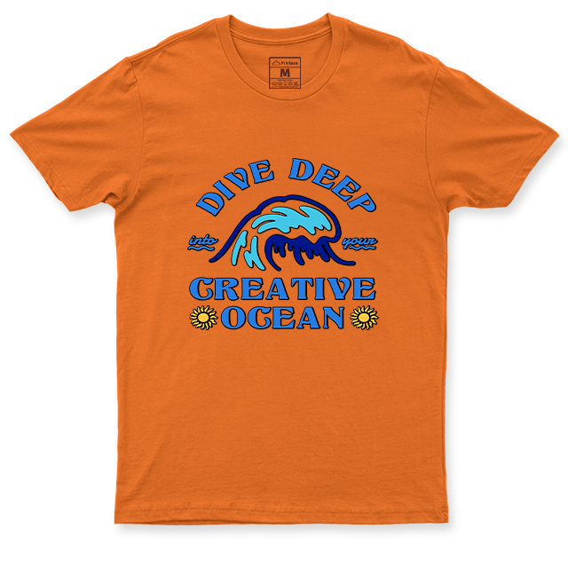 Drifit Shirt: Creative Ocean