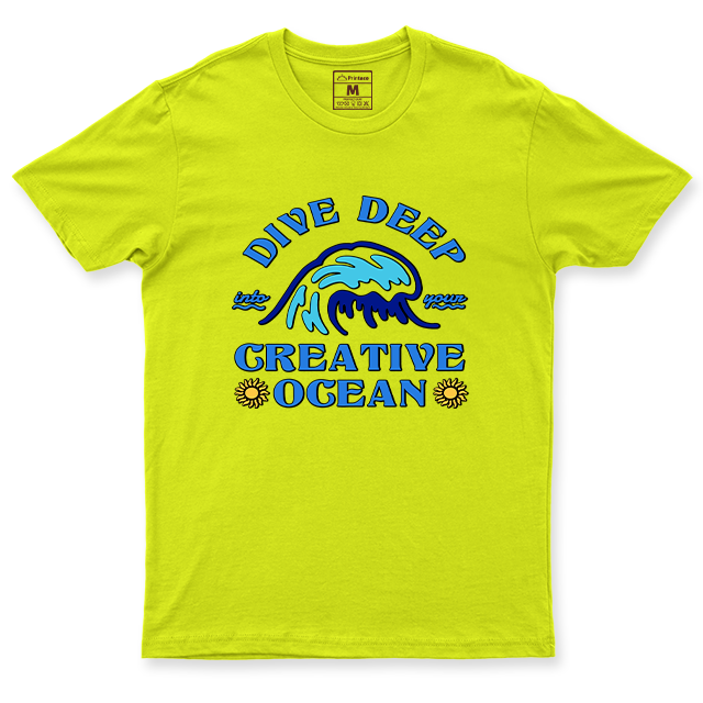 Drifit Shirt: Creative Ocean