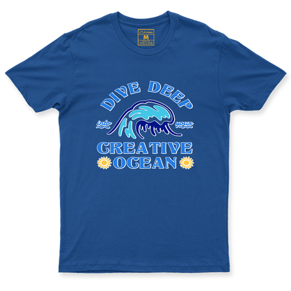 Drifit Shirt: Creative Ocean