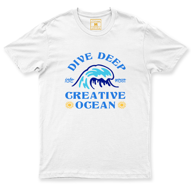 Drifit Shirt: Creative Ocean