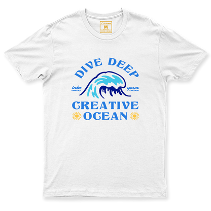 Drifit Shirt: Creative Ocean