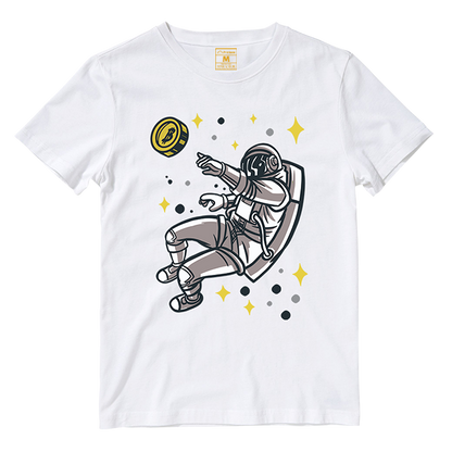 Cotton Shirt: Crypto Astronaut