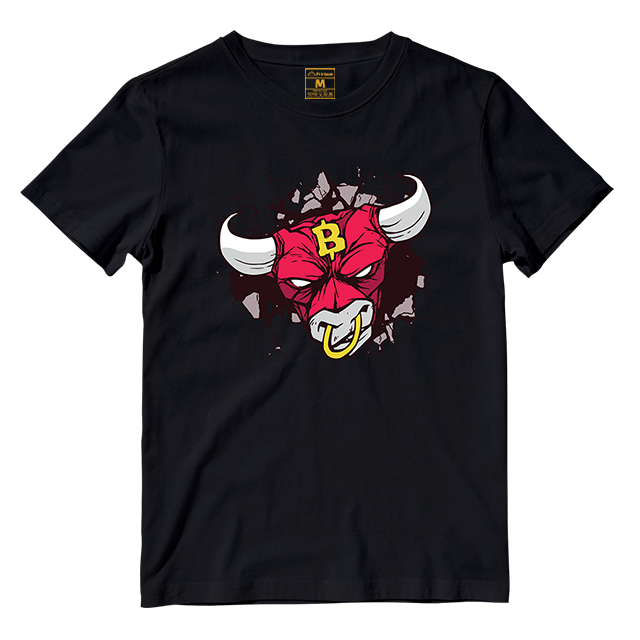 Cotton Shirt: Crypto Bull