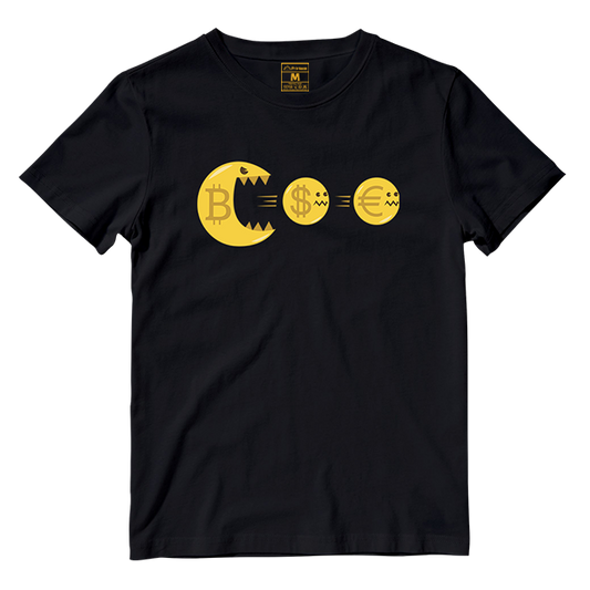 Cotton Shirt: Crypto Pacman
