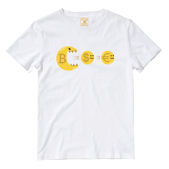 Cotton Shirt: Crypto Pacman