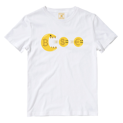 Cotton Shirt: Crypto Pacman