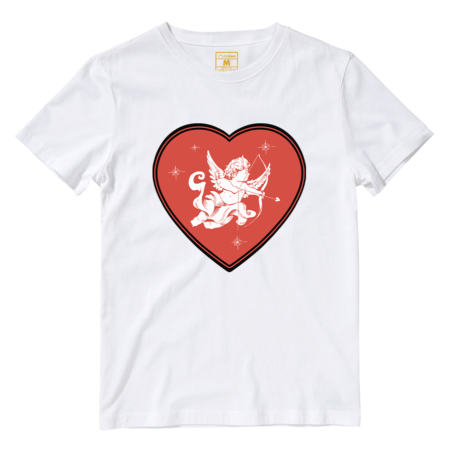 Cotton Shirt: Cupid Heart