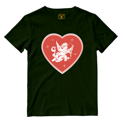 Cotton Shirt: Cupid Heart