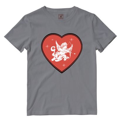 Cotton Shirt: Cupid Heart