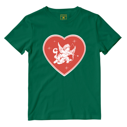 Cotton Shirt: Cupid Heart