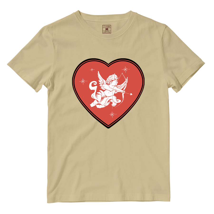 Cotton Shirt: Cupid Heart