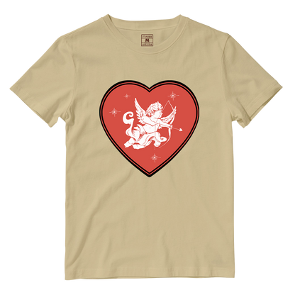 Cotton Shirt: Cupid Heart