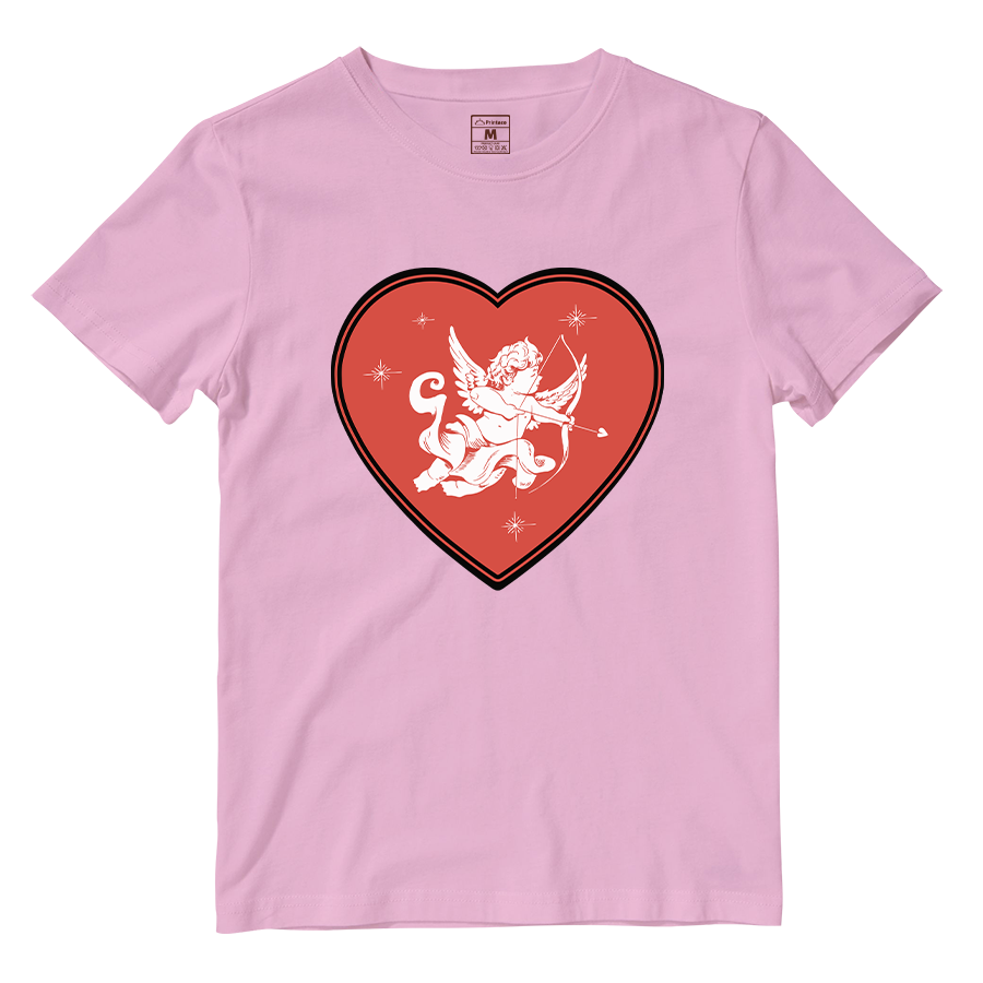 Cotton Shirt: Cupid Heart