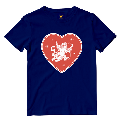 Cotton Shirt: Cupid Heart