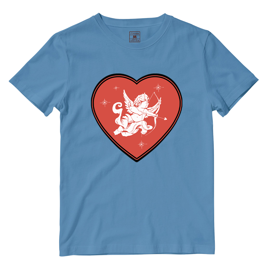 Cotton Shirt: Cupid Heart