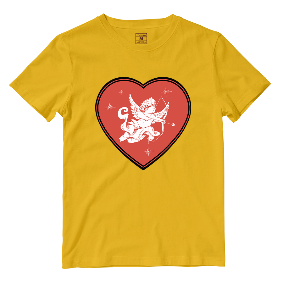 Cotton Shirt: Cupid Heart