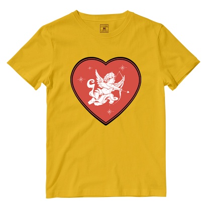 Cotton Shirt: Cupid Heart