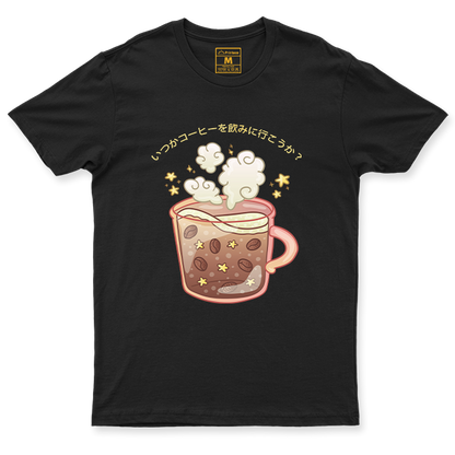 C.Spandex Shirt: Cute Coffee Cup