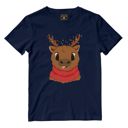 Cotton Shirt: Cute Reindeer