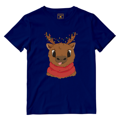 Cotton Shirt: Cute Reindeer