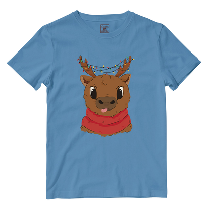 Cotton Shirt: Cute Reindeer