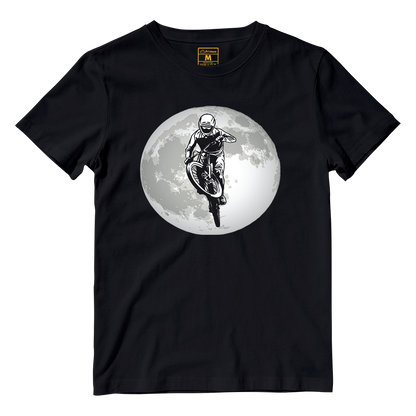 Cotton Shirt: Cyclist Moon