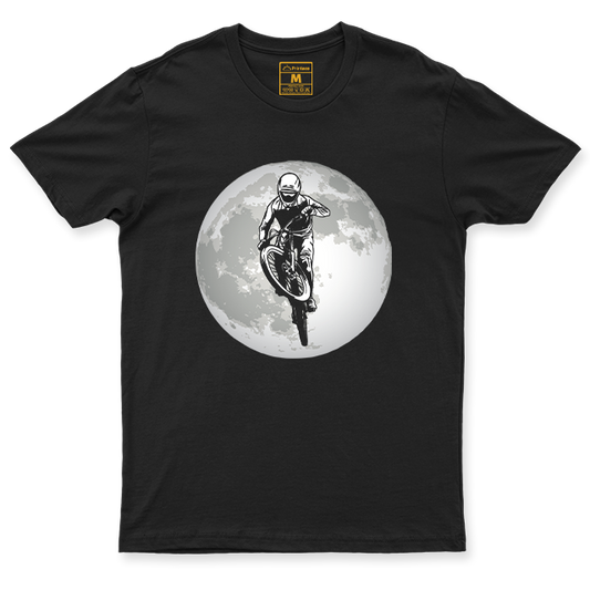 Drifit Shirt: Cyclist Moon