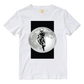 Cotton Shirt: Cyclist Moon