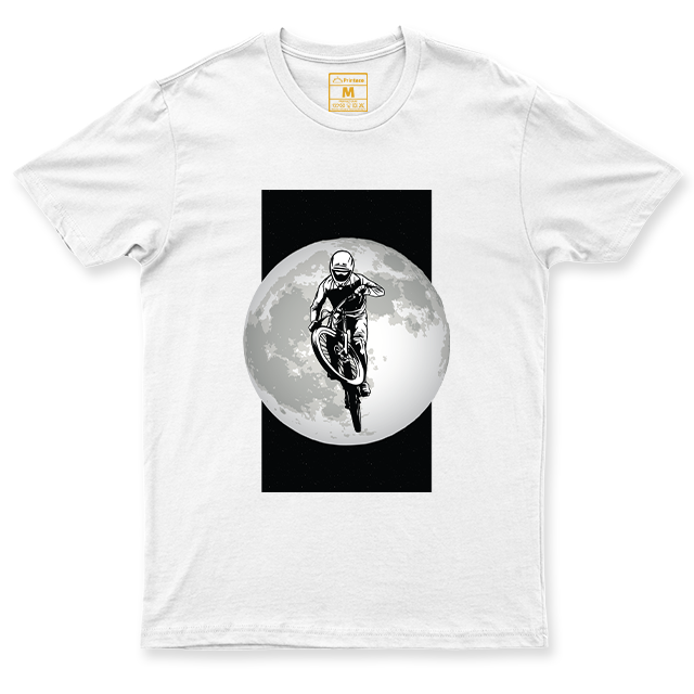 Drifit Shirt: Cyclist Moon