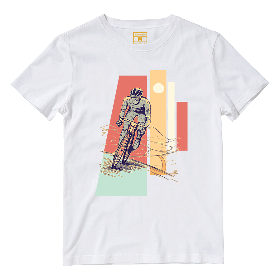 Cotton Shirt: Cyclist Pastel