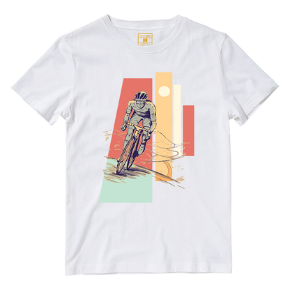 Cotton Shirt: Cyclist Pastel