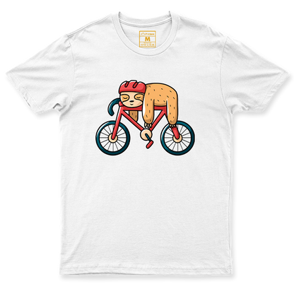 Drifit Shirt: Cyclist Sloth