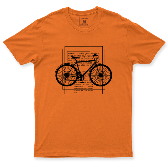 Drifit Shirt: Cyclist Text
