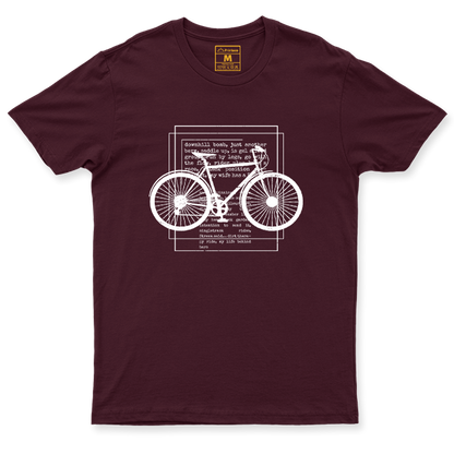 Drifit Shirt: Cyclist Text