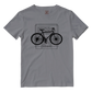 Cotton Shirt: Cyclist Text