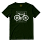 Cotton Shirt: Cyclist Text